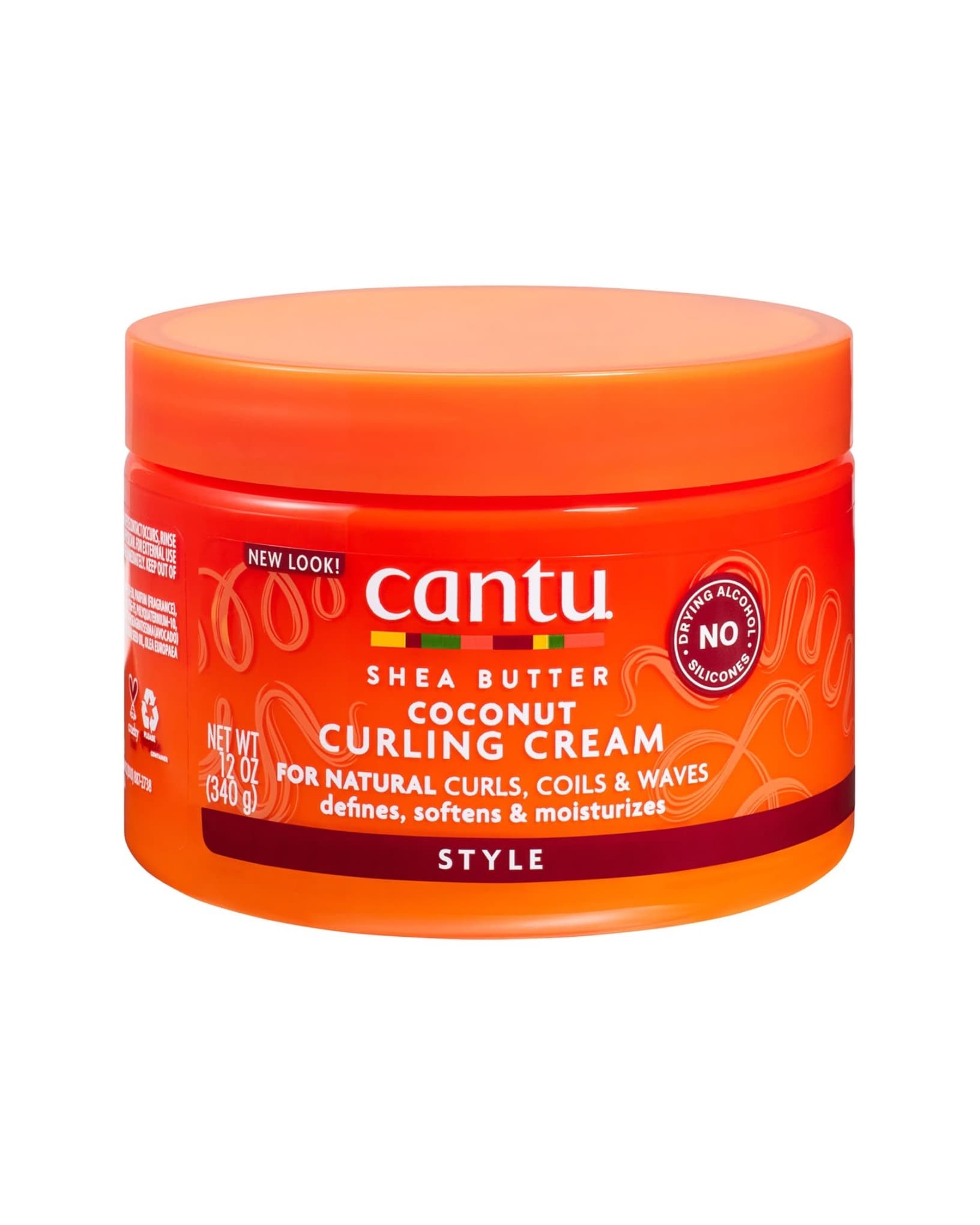 کرم مو نارگیل حالتدهنده و فرکننده کنتو (کانتو) مدل شی باتر-Cantu SHEA BUTTER Coconut Curling Cream