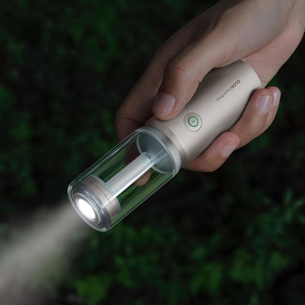 چراغ کمپینگ هوشمند شیائومی مدل HOTO Little Monkey 3-in-1 Camping Lamp Sand Color Portable QWLYD001 — تصویر ۳