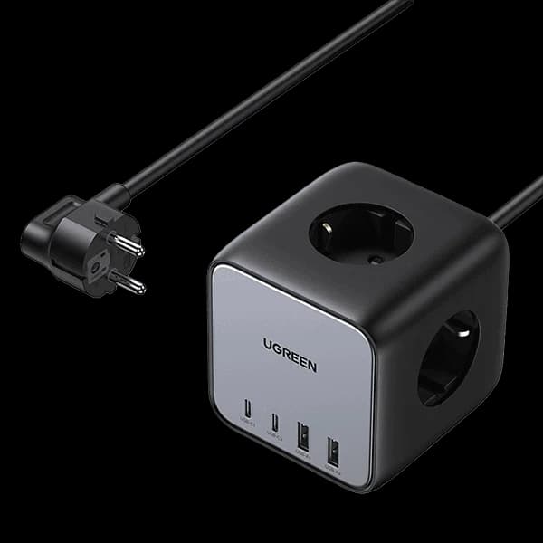 چندراهی برق و شارژر ۷ در ۱ یوگرین مدل Nexode Cube 65W مدل CD268 کد 90906