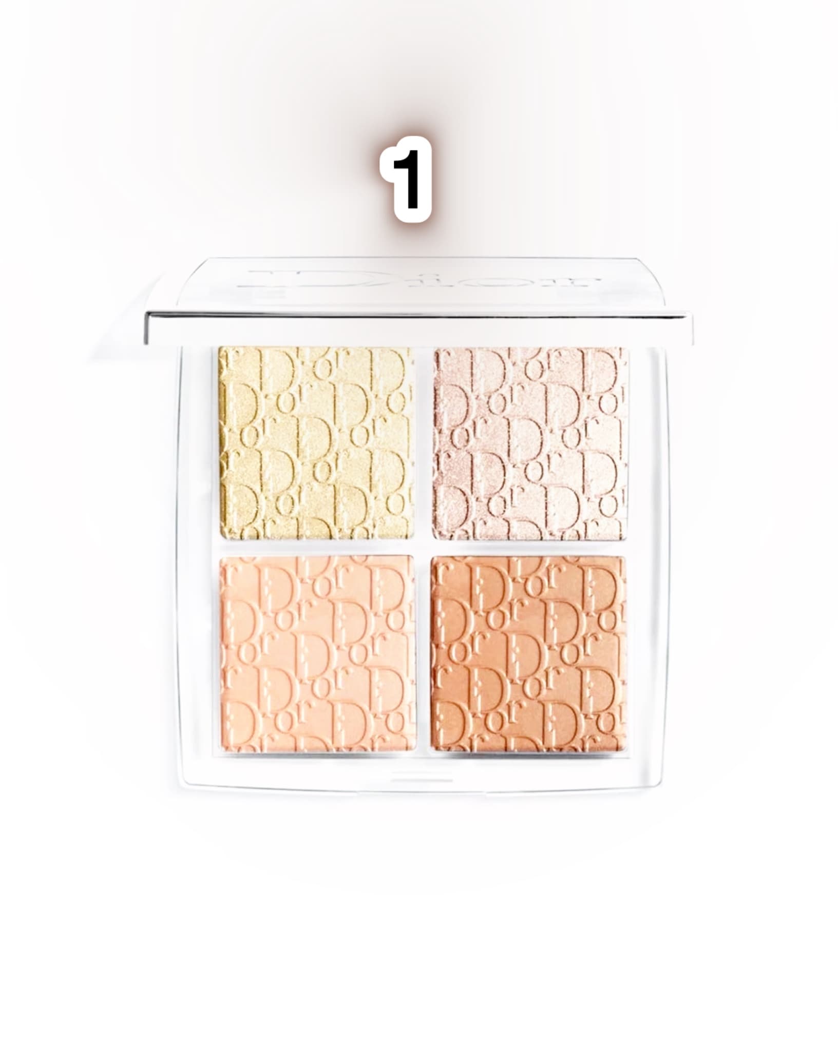 هایلایتر ۴رنگ دیور مستر کوالیتی-Dior Backstage Glow Face — تصویر ۴
