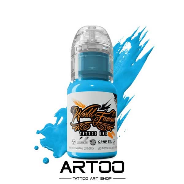 رنگ تتو وردفیمس رین بو بلو RAINBOW BLUE