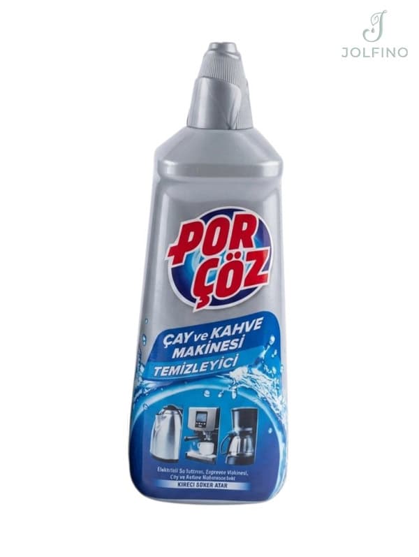 مایع رسوبزدای چایساز و قهوهساز پورچوز Porçöz حجم 400 میلیلیتر