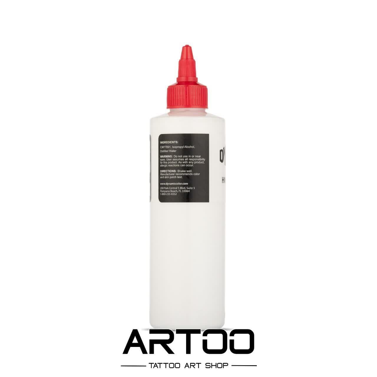 رنگ تتو داینامیک وایت هوس DYNAMIC HWD1(Heavy White) — تصویر ۲