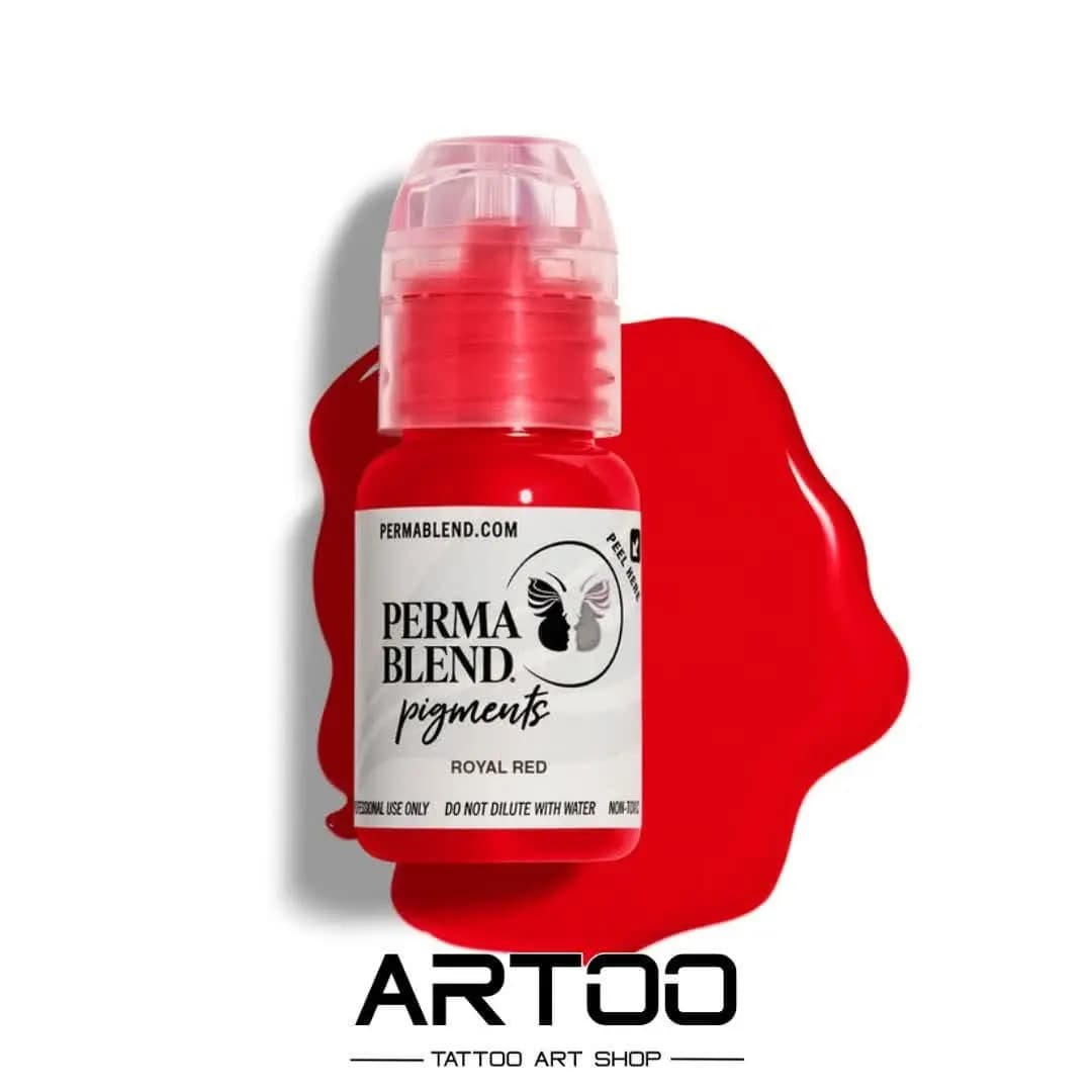 رنگ تتو پرمابلند رویال رد PERMA BLEND Royal Red