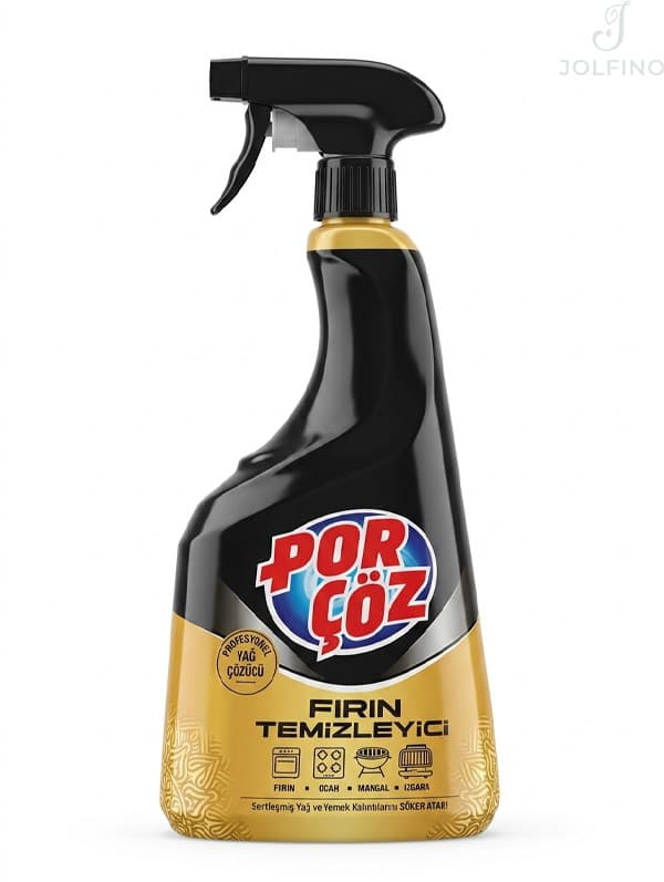 اسپری پاک کننده فر و باربیکیو پورچوز (Porçöz) مدل Firin حجم 750 میل