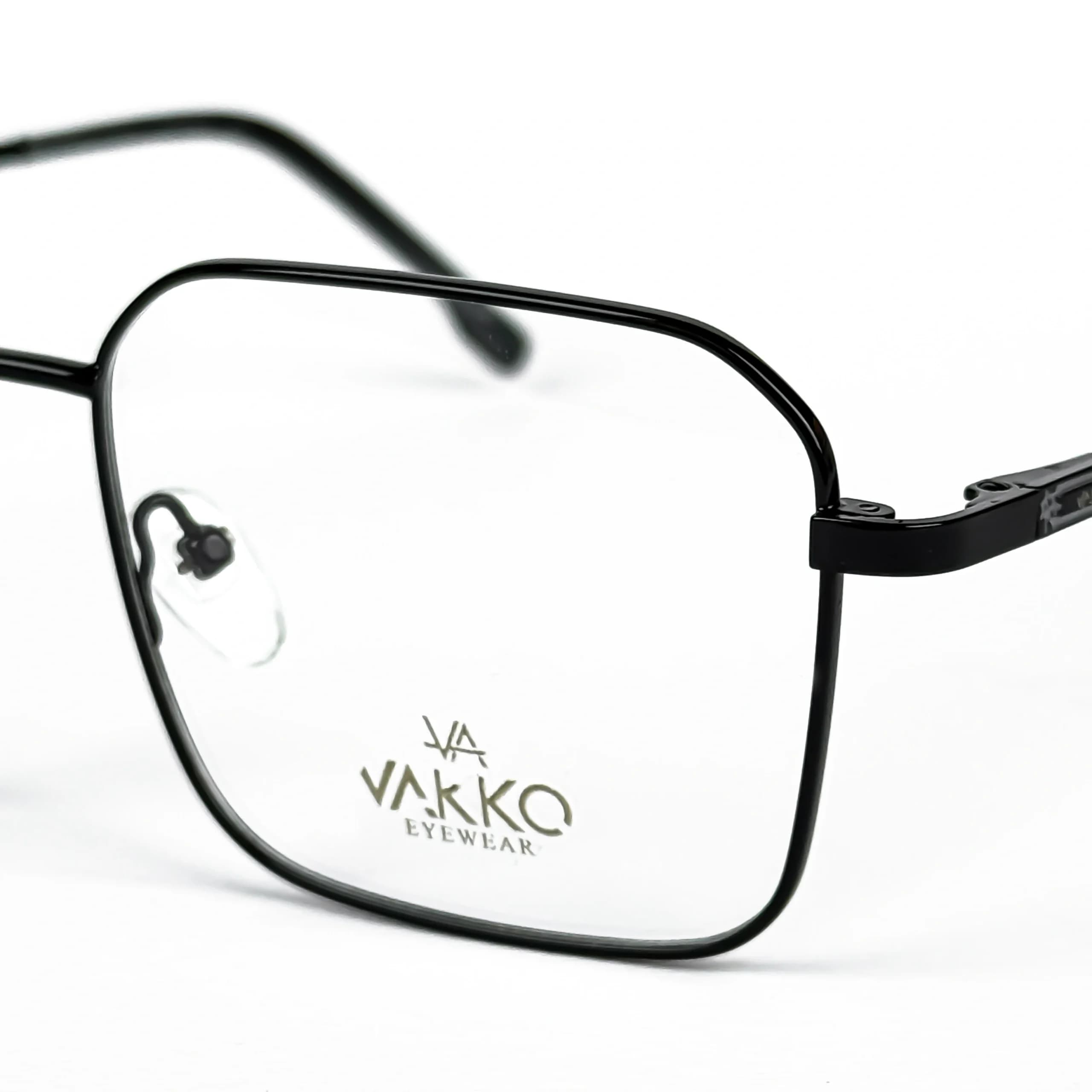 عینک طبی واکو VAKKO مدل IP959 | طراحی یونیسکس، فریم فلزی و کیفیت ساخت ترکیه — تصویر ۴