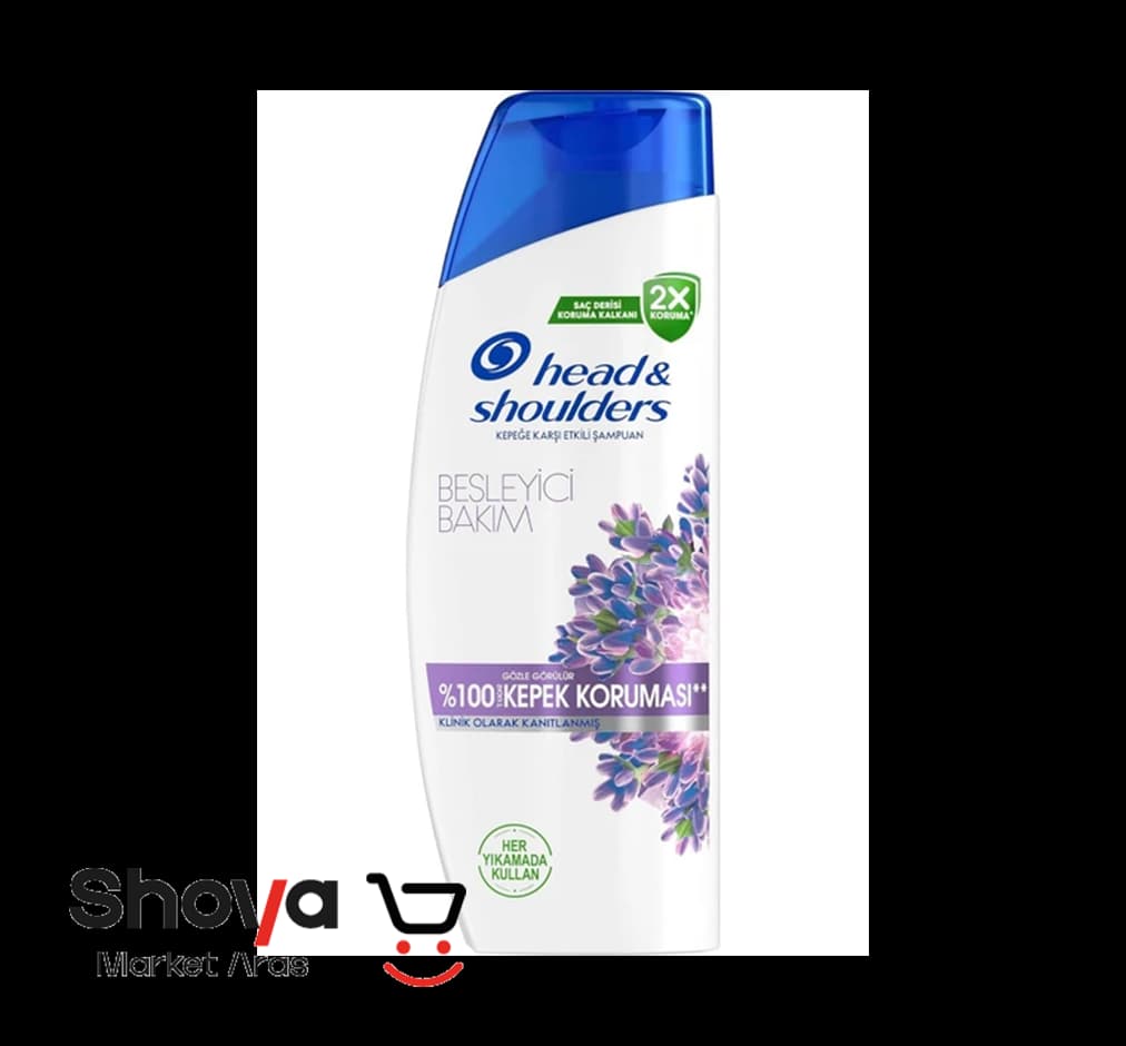 شامپو ضد شوره هد اند شولدرز Head & Shoulders حاوی عصاره اسطوخودوس مدل Besleyici Bakım حجم 330 میلیلیتر