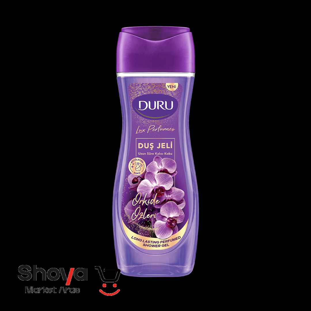 شامپو بدن دورو Duru رایحه معطر گل ارکیده حجم 450 میلیلیتر