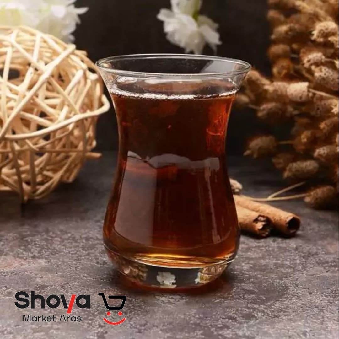 استکان کمر باریک پاشاباغچه Pasabahce مدل آیدا Aida کد 62511 بسته 6 عددی — تصویر ۶