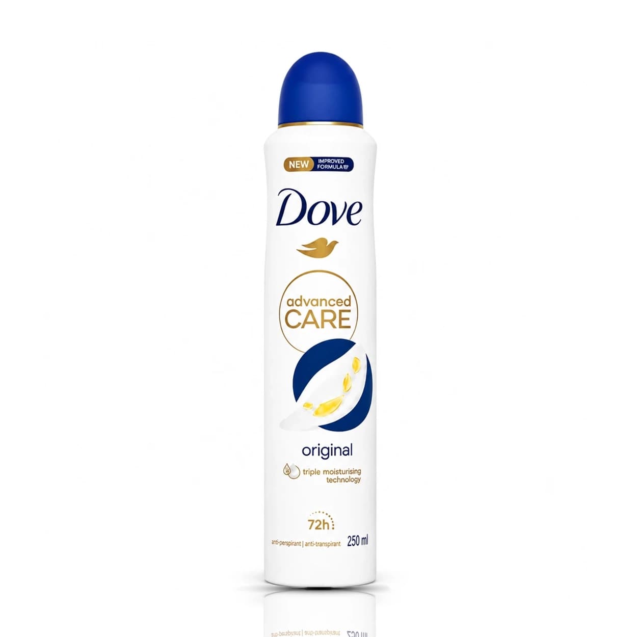اسپری داو Dove ضد تعریق ۲۵۰ میل مدل اورجینال Original کد 143