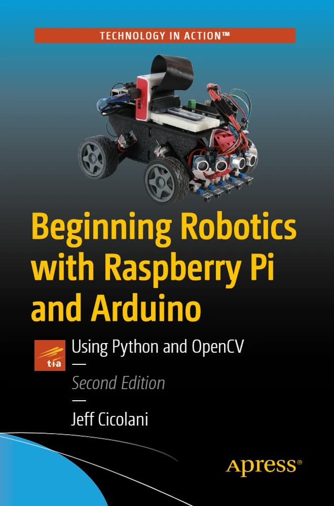 کتاب Beginning Robotics with Raspberry Pi (آغاز رباتیک با رزبری پای) نسخه انگلیسی PDF | مت تیمنز-براون