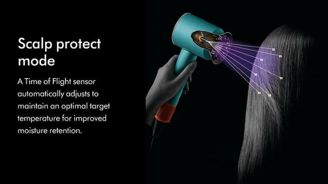 سشوار سوپر سونیک نورال دایسون مدل (Ceramic Patina) Dyson supersonic nural HD16 — تصویر ۸