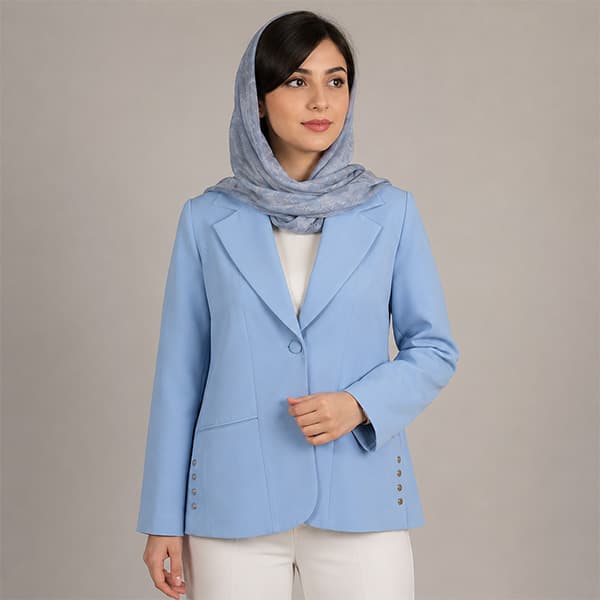 کت تک زنانه کرپ کد 14055