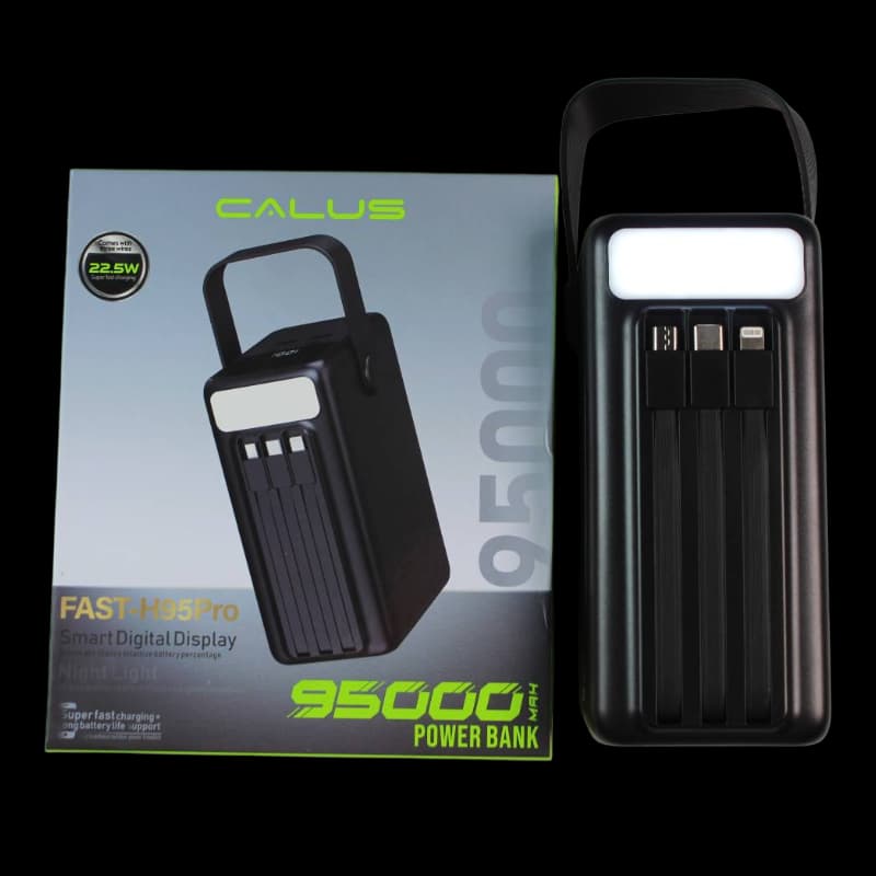 پاور بانک 95 هزار میلی آمپر ساعت کالوس مدل H95 pro — تصویر ۳