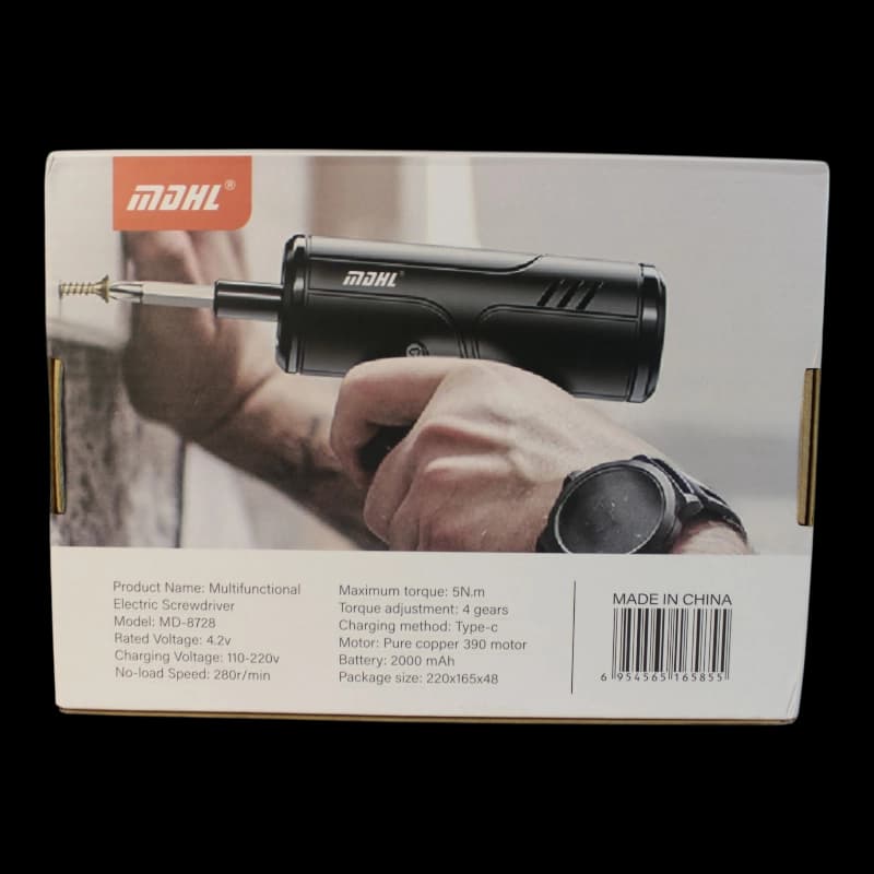پیچ گوشتی شارژی MDHL مدل MD-8728 — تصویر ۵