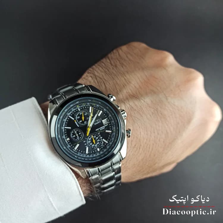 ساعت مچی مردانه برند سیتیزن سه موتور مدل DO1144 استیل — تصویر ۵