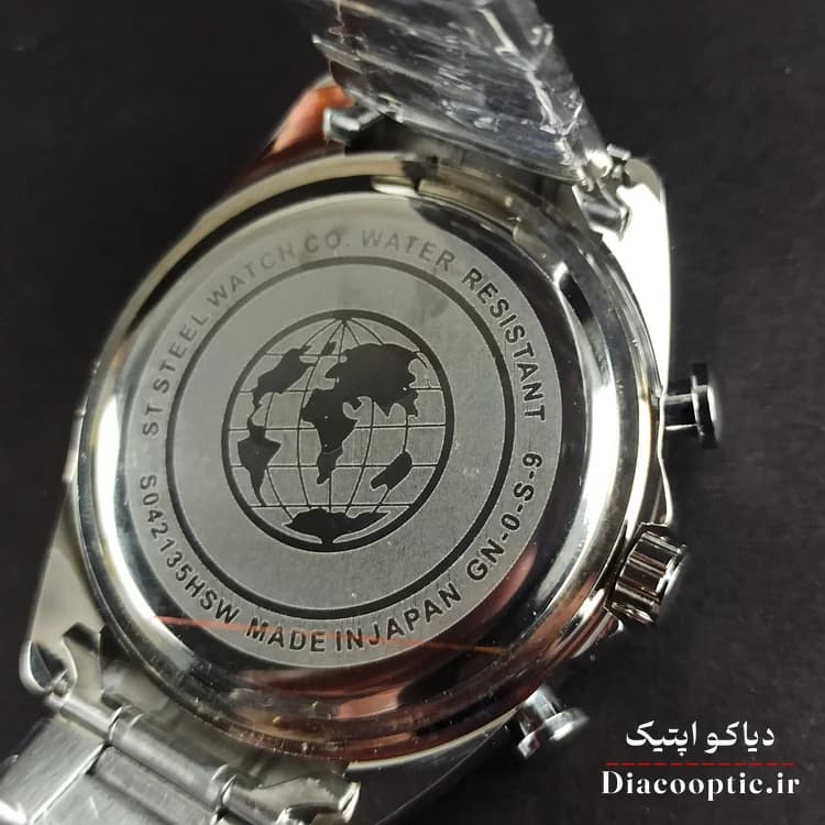 ساعت مچی مردانه برند سیتیزن سه موتور مدل DO1144 استیل — تصویر ۷