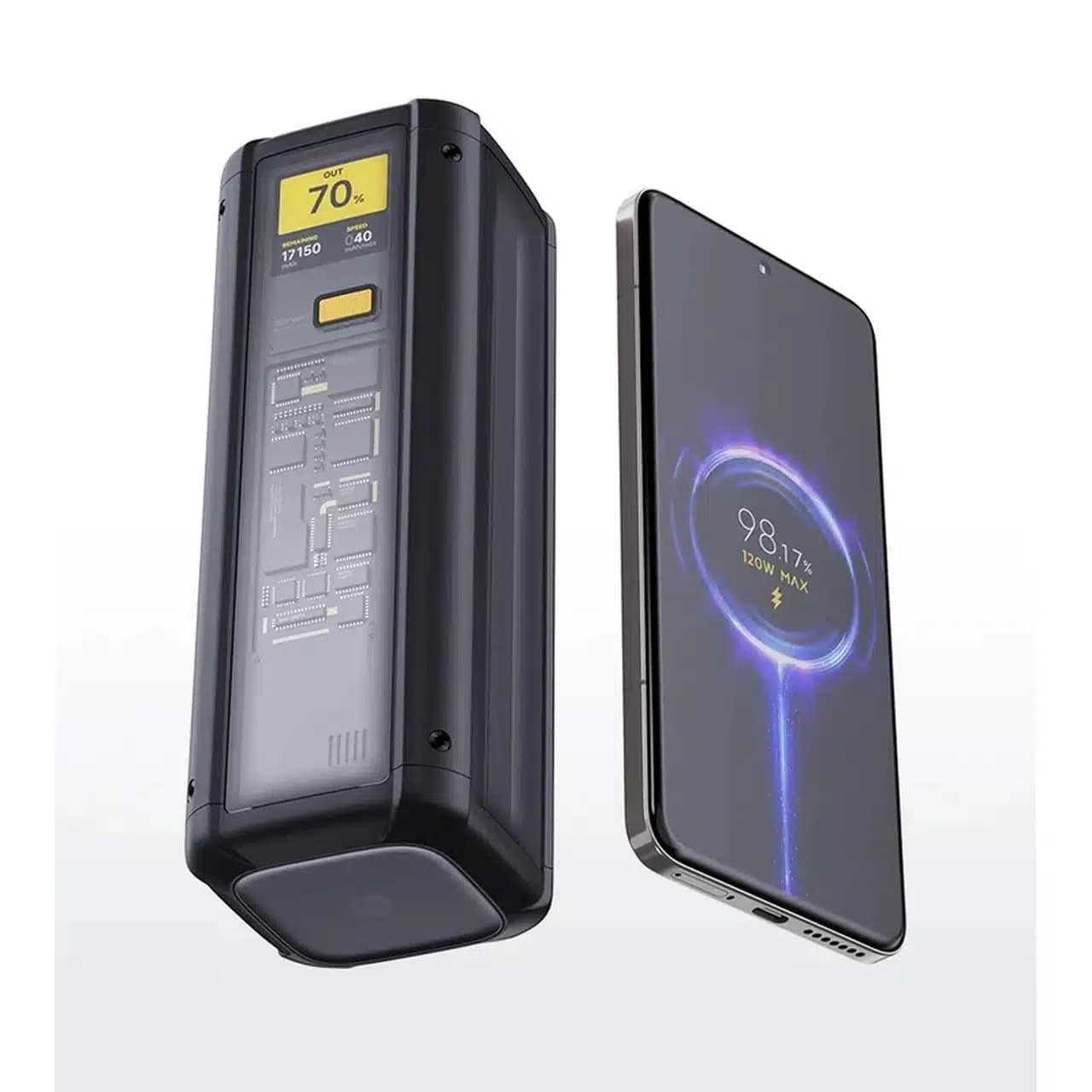 پاوربانک (فست شارژ) Xiaomi 212W 25000mAh مدل P03MI – مشکی – اصلی (گارانتی18 ماهه شرکتی) — تصویر ۹