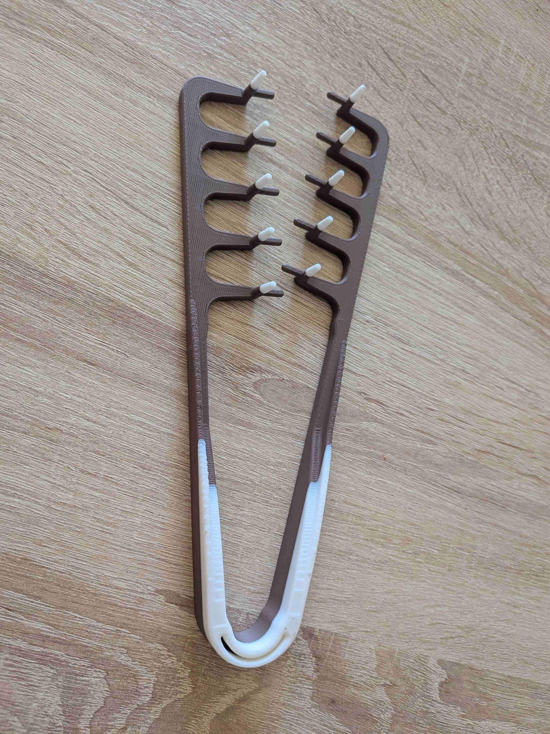 شانه حالت دهنده مو Wave Comb | شانه فر کننده و حجم دهنده مو — تصویر ۲