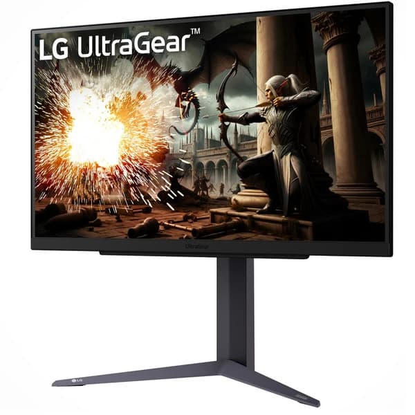 مانیتور گیمینگ ال جی مدل 27GS75Q-B سایز ۲۷ اینچ QHD ۱۸۰ هرتز ۱ میلیثانیه IPS — تصویر ۲