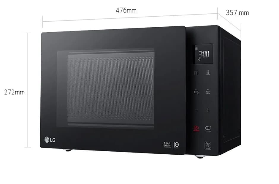 مایکروویو 23 لیتری ال جی LG Smart Inverter NeoChef MS 2336 GIB — تصویر ۳