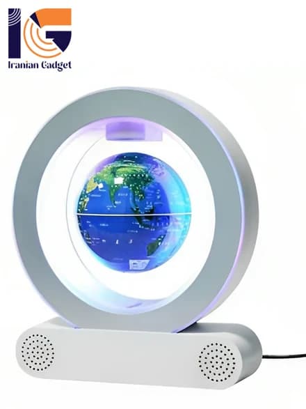 اسپیکر بی سیم طرح کره زمین معلق FLRMINGE Speaker Wireless- کد 410112 — تصویر ۲