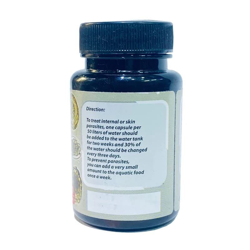 قرص ضدباکتری آبزیان آلیتا مدل Anti-Parasite بسته 40 عددی با عملکرد ضدانگل داخلی و پوستی — تصویر ۲
