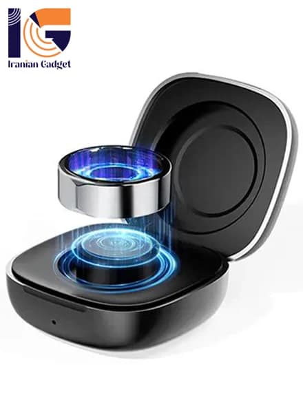 حلقه و رینگ سلامت هوشمند مدل SR03 همراه با جعبه شارژر- کد 0340023 — تصویر ۳