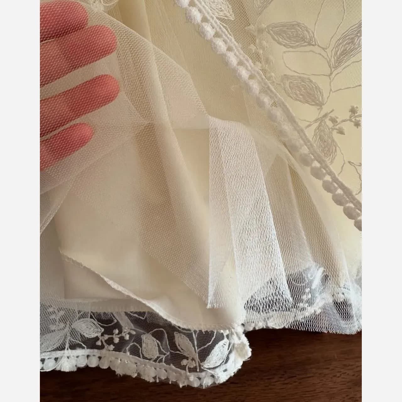 ست کت و سارافون دخترانه مجلسی آستردار مناسب 1.5 تا 7 سال — تصویر ۹