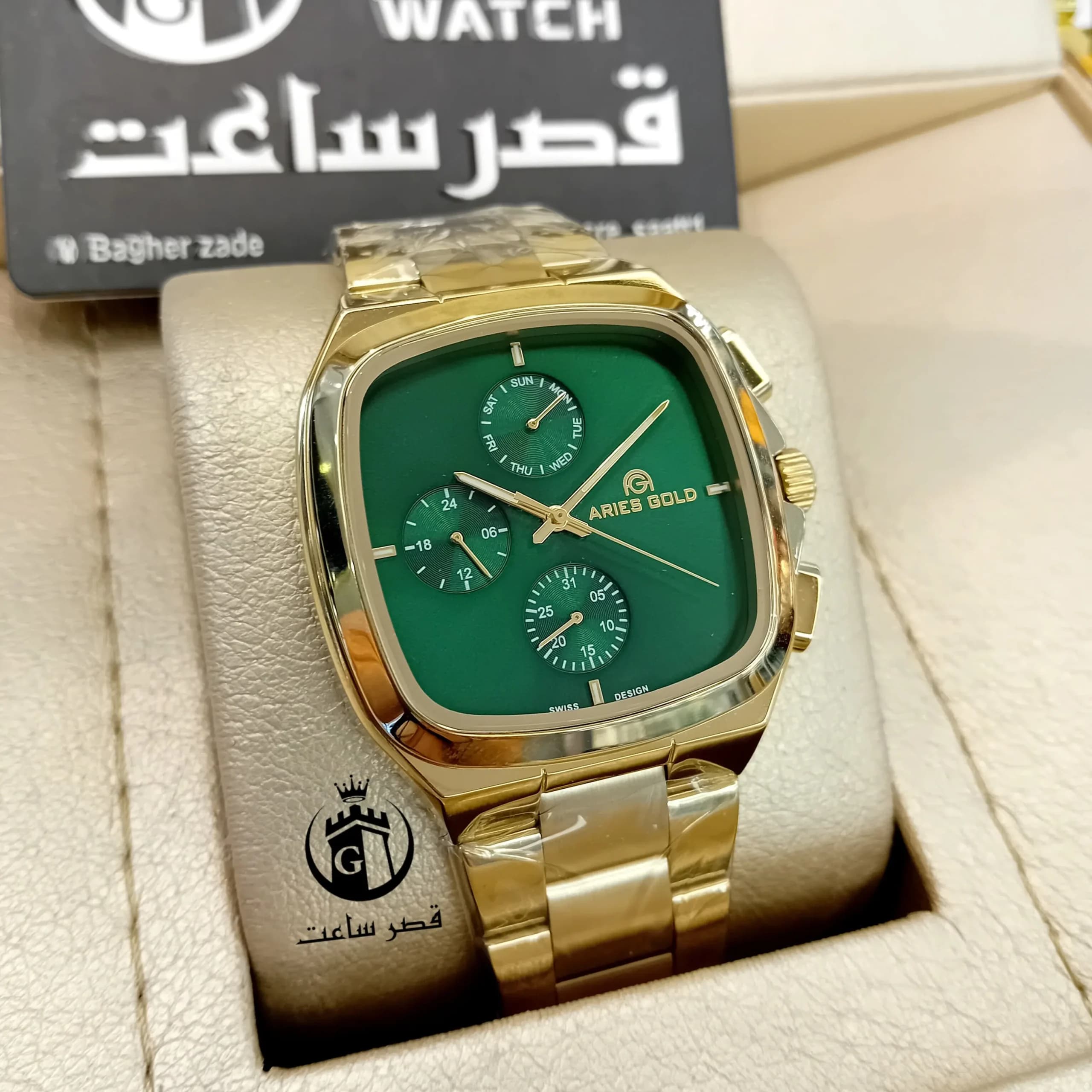 ساعت مردانه آریس گلد 4300G — تصویر ۳