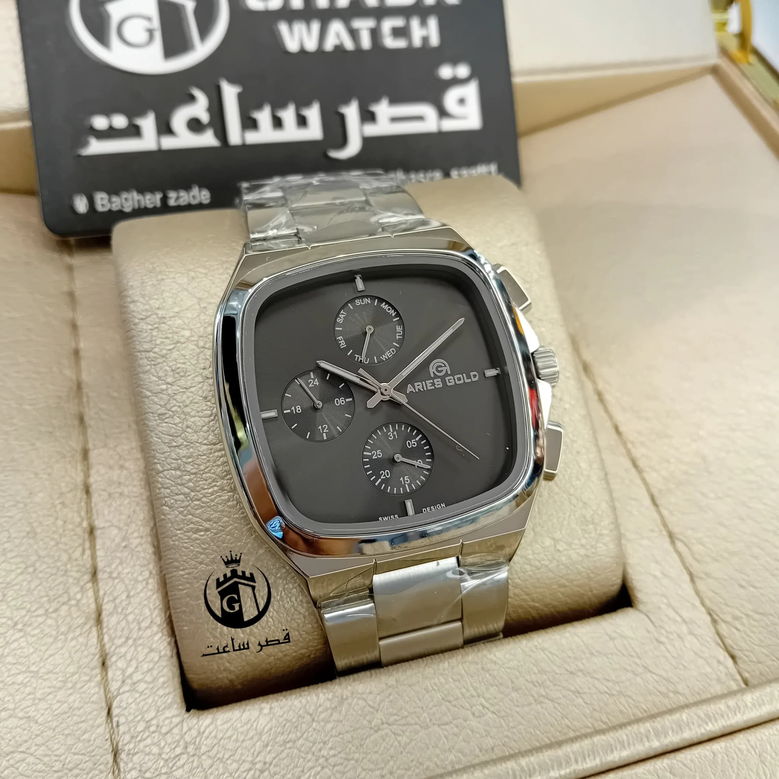 ساعت مردانه آریس گلد 4300G — تصویر ۲