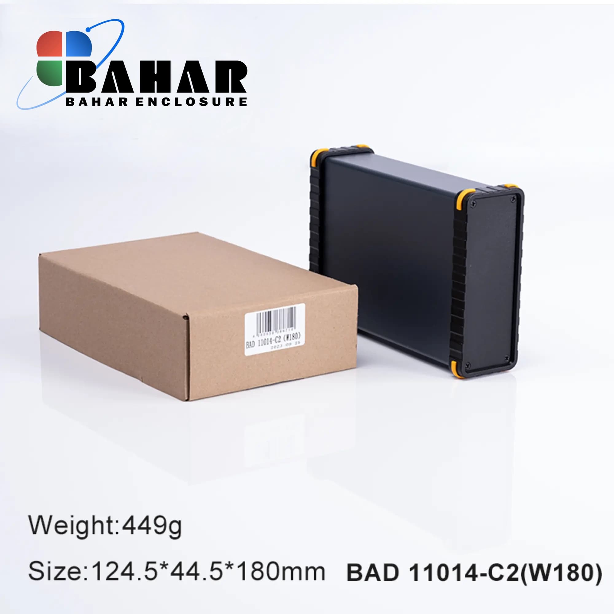 BAD 11014 C2-W180جعبه آلومینیومی اکسترود پانل پلاستیکی — تصویر ۲