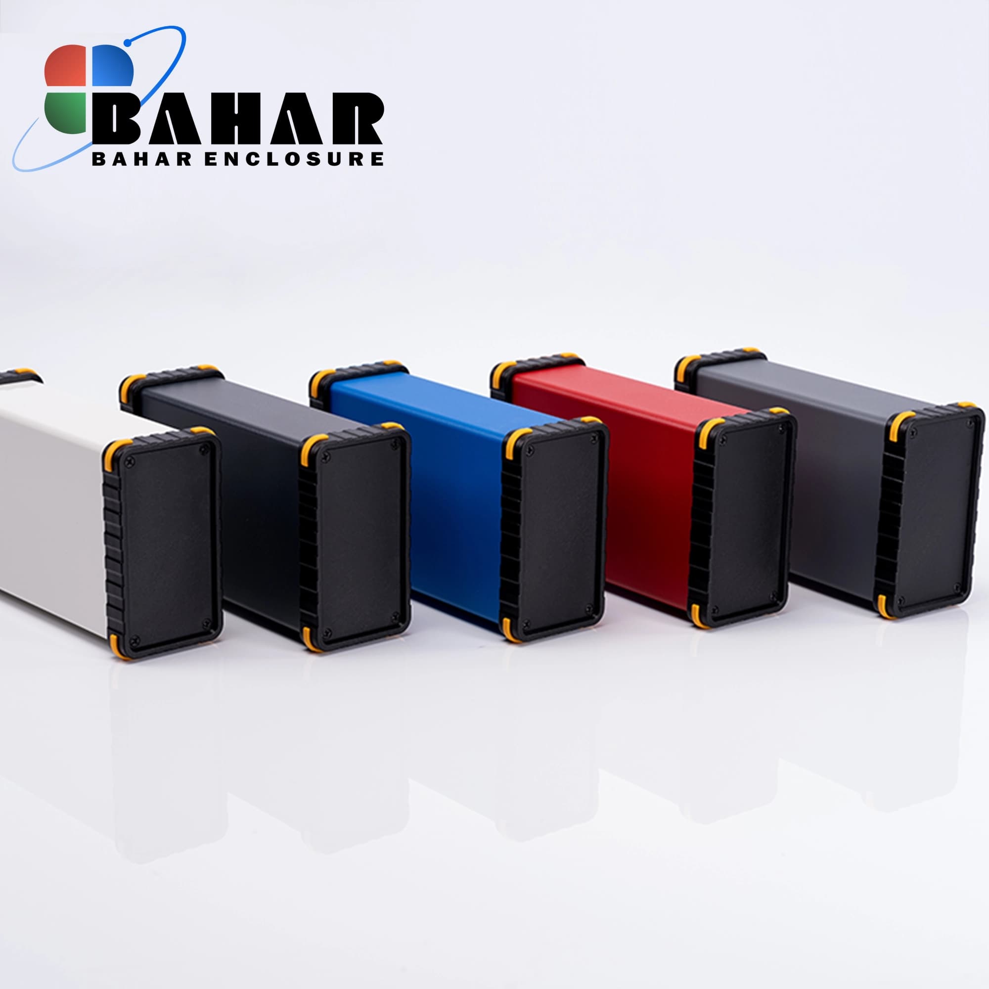 BAD 11010 C1-W160 جعبه آلومینیومی اکسترود پانل پلاستیکی — تصویر ۳