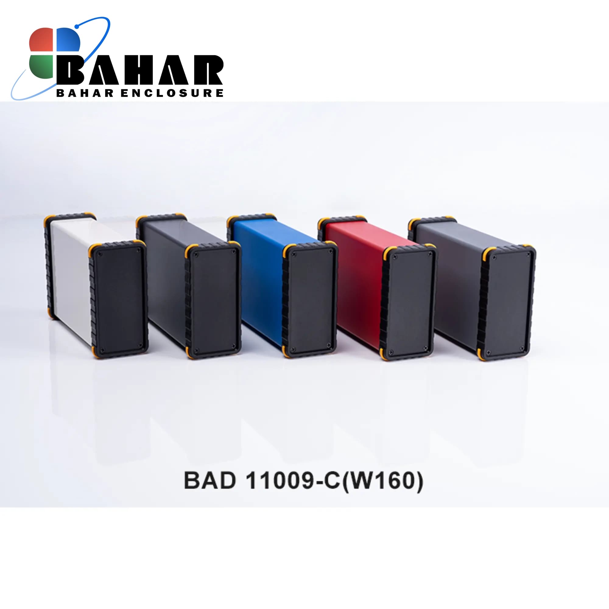 BAD 11009 C5-W160 جعبه آلومینیومی اکسترود پانل پلاستیکی — تصویر ۳