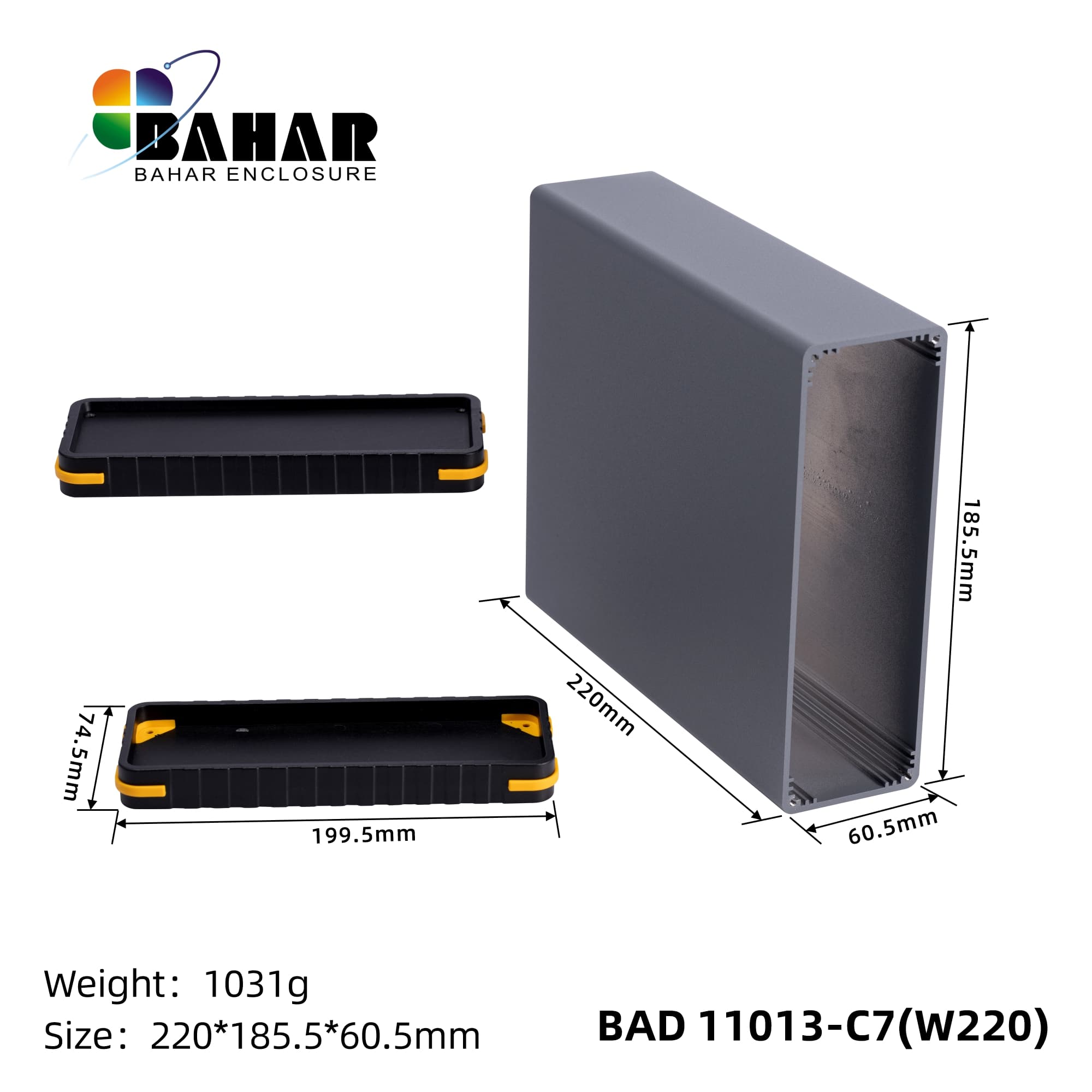 BAD 11013 C7-W220 کیس الکترونیکی — تصویر ۲