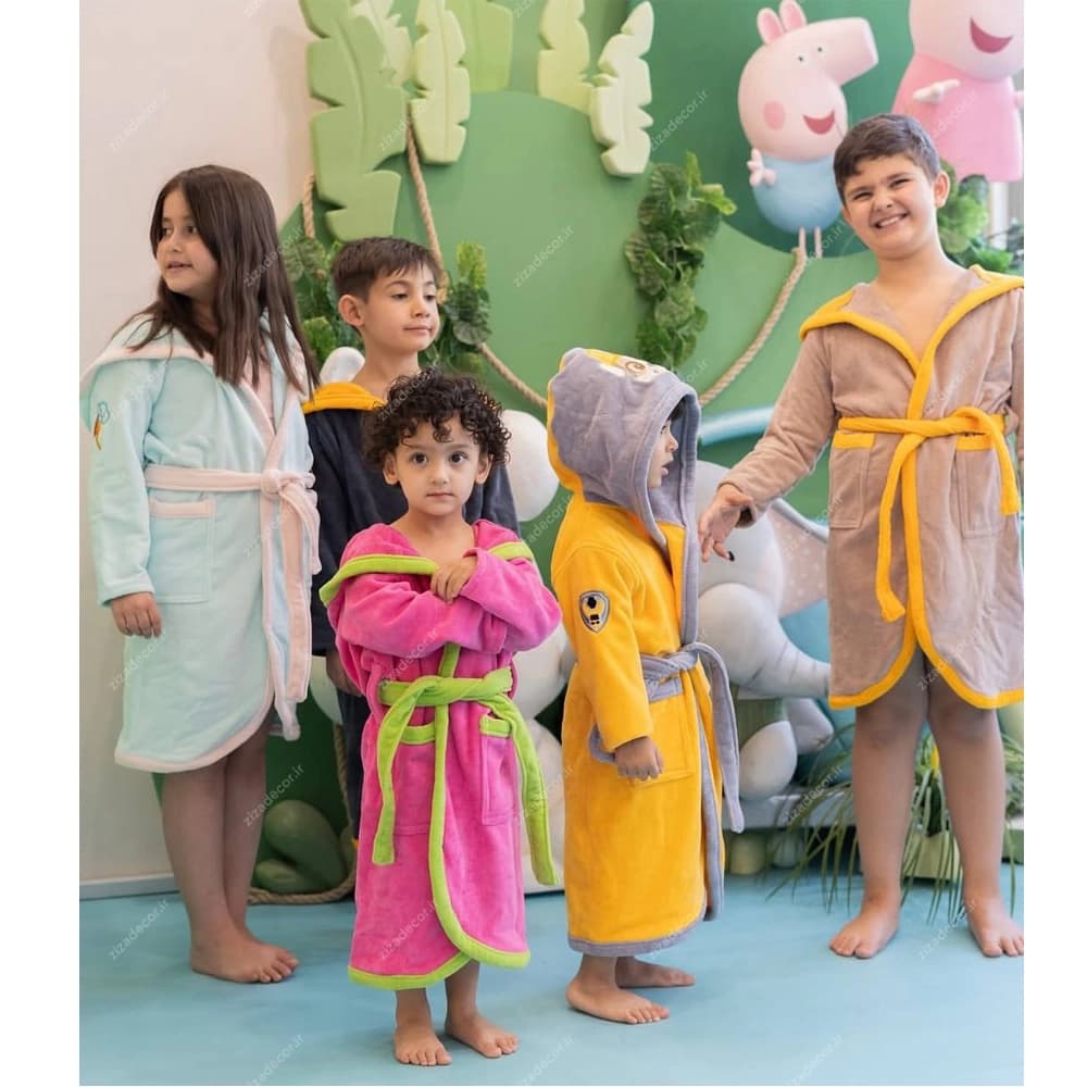 حوله تنپوش کلاهدار فانتزی کودک طرح روبل سگهای نگهبان Paw Patrol — تصویر ۳