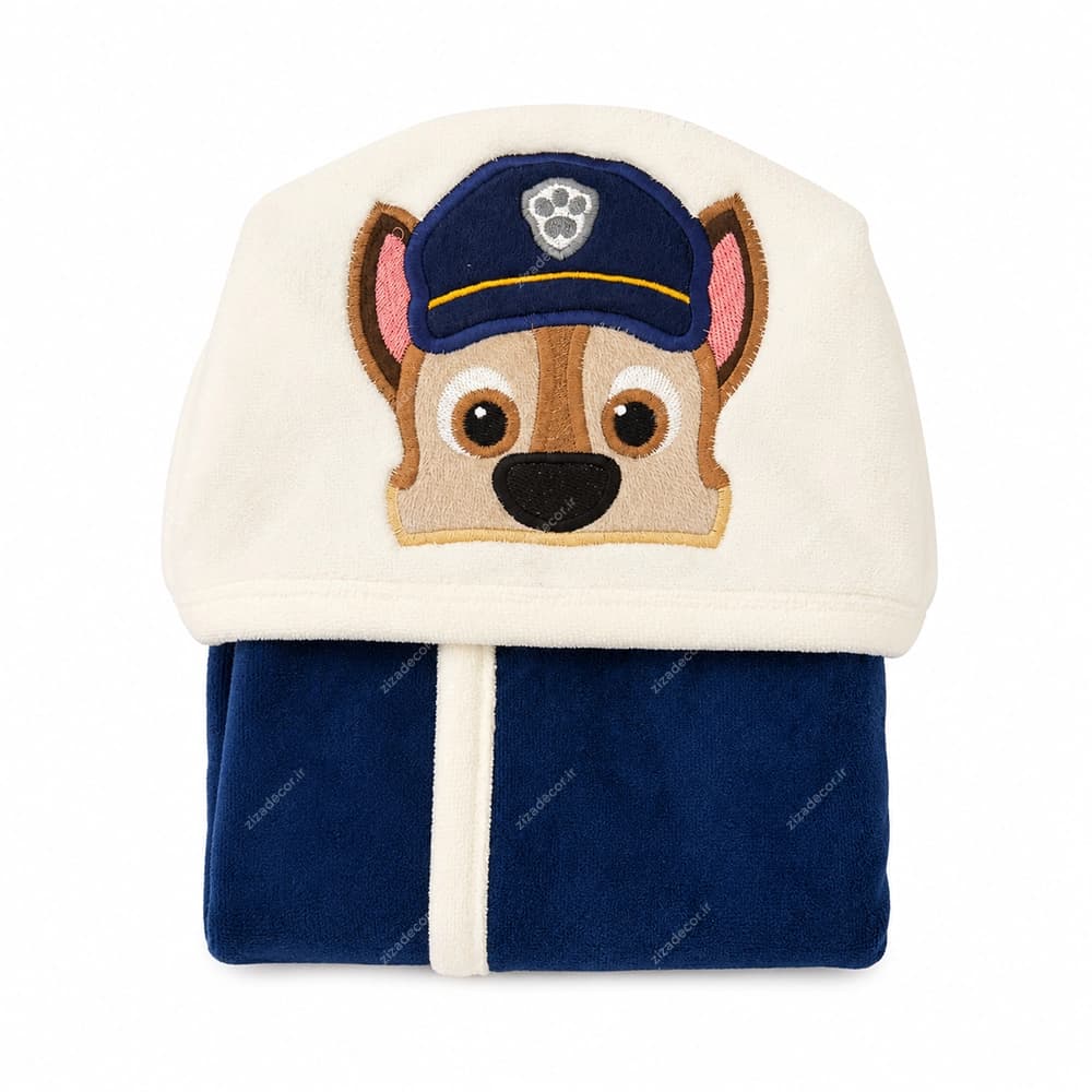 حوله تنپوش کلاهدار فانتزی کودک طرح چیس سگهای نگهبان Paw Patrol