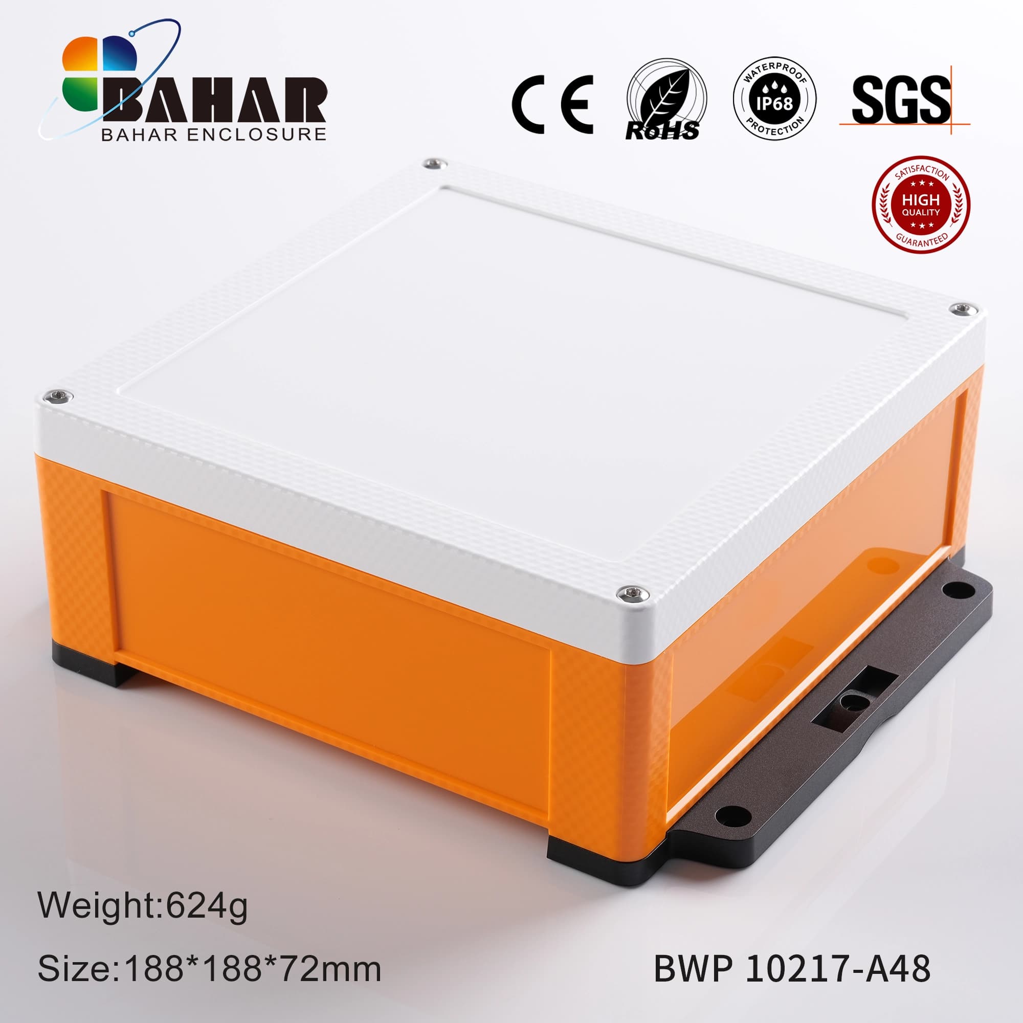 BWP 10217-A48 جعبه ضد آب قابل نصب روی دیوار و لوله — تصویر ۲