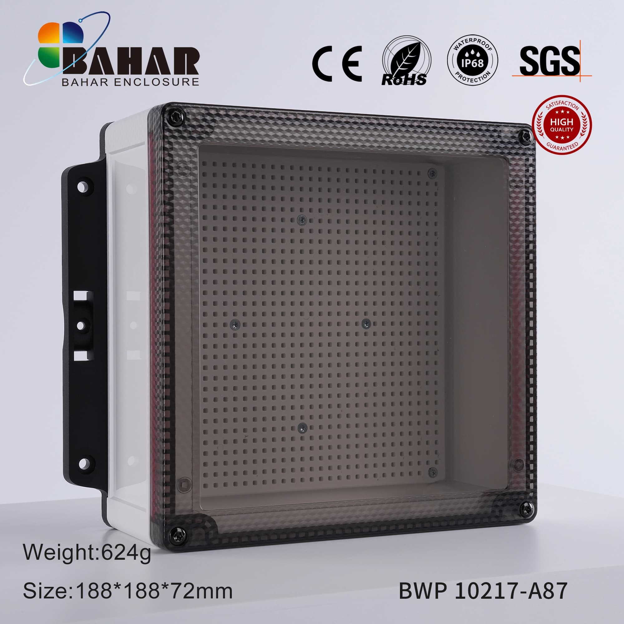 BWP 10217-A87 جعبه ضد آب قابل نصب روی دیوار و لوله — تصویر ۳