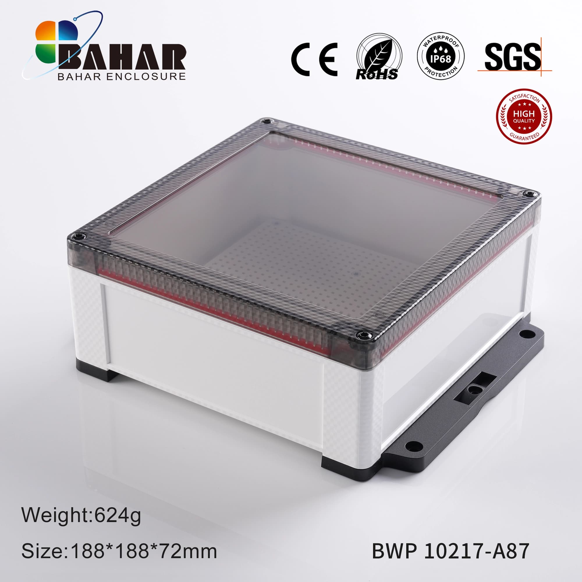 BWP 10217-A87 جعبه ضد آب قابل نصب روی دیوار و لوله — تصویر ۲