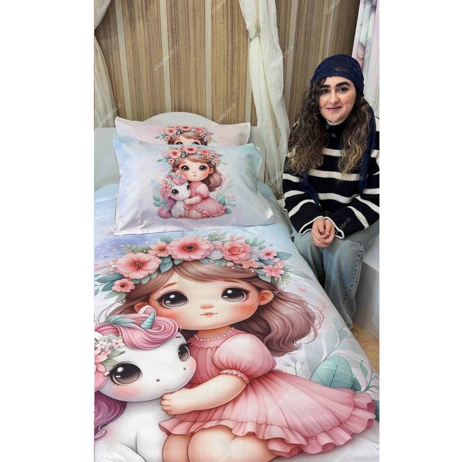 ست روتختی دخترانه طرح کیوت — تصویر ۲