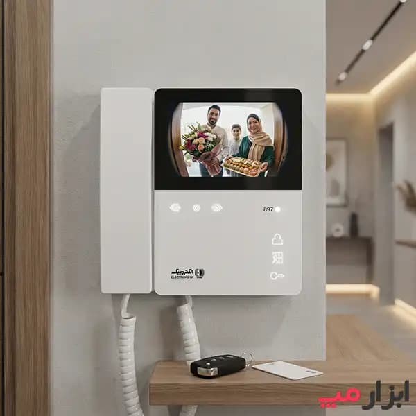 مانیتور آیفون تصویری 4/3 اینچ الکتروپیک مدل 897 Pro — تصویر ۳