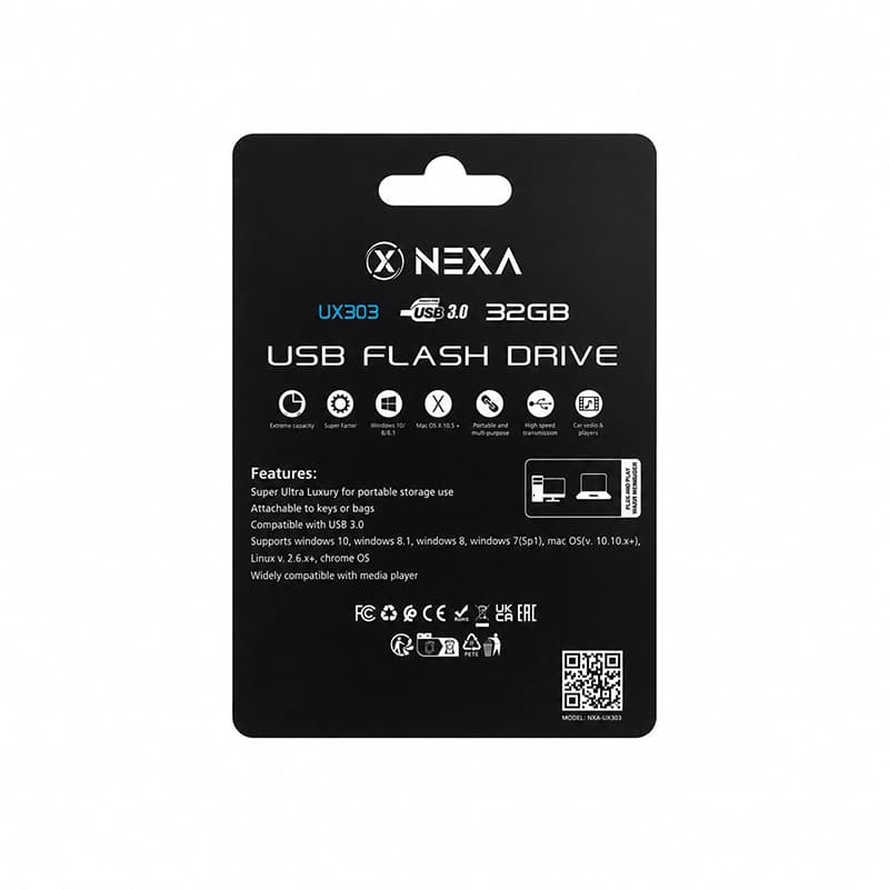 فلش مموری نکسا مدل UX303 ظرفیت 32 گیگابایت با رابط USB 3.0 — تصویر ۴