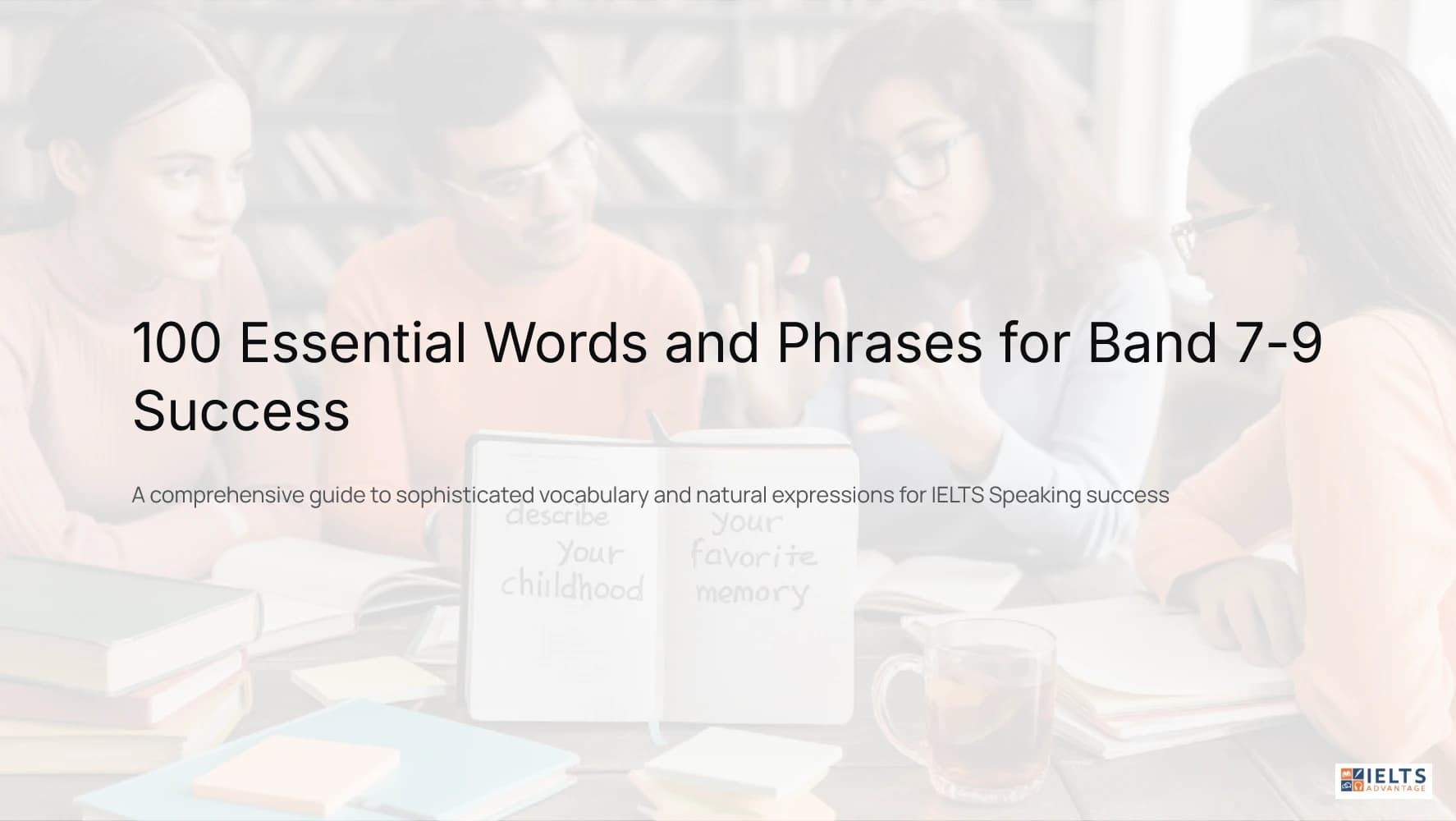 دانلود کتاب 100 Essential Words and Phrases for Band 7-9 Success (۱۰۰ واژه و عبارت ضروری برای موفقیت در باند ۷ تا ۹) نسخه انگلیسی PDF