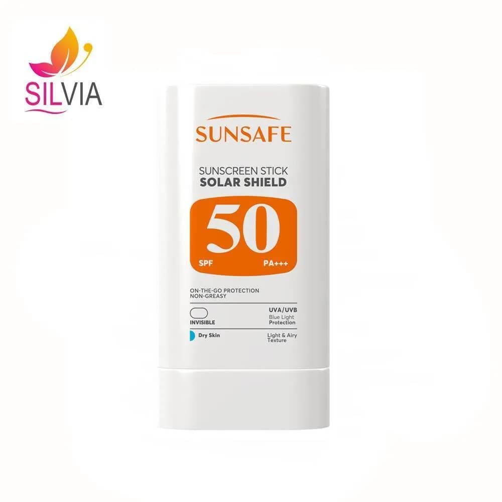 استیک ضد آفتاب SPF50 سولار شیلد سان سیف 20 گرم — تصویر ۳