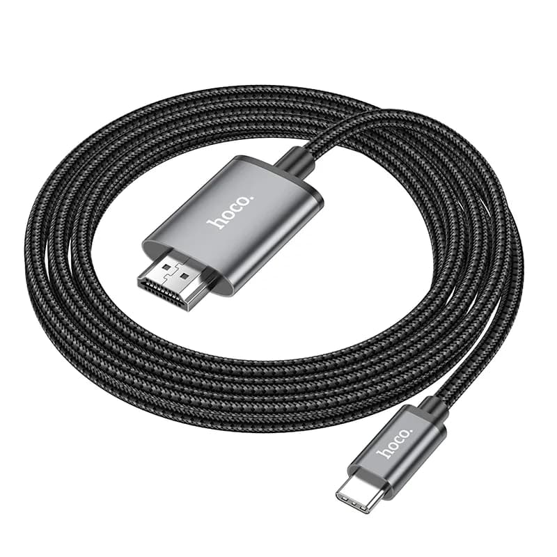 کابل HDMI هوکو مدل UA27 با سری تایپسی با طول 2 متر — تصویر ۶