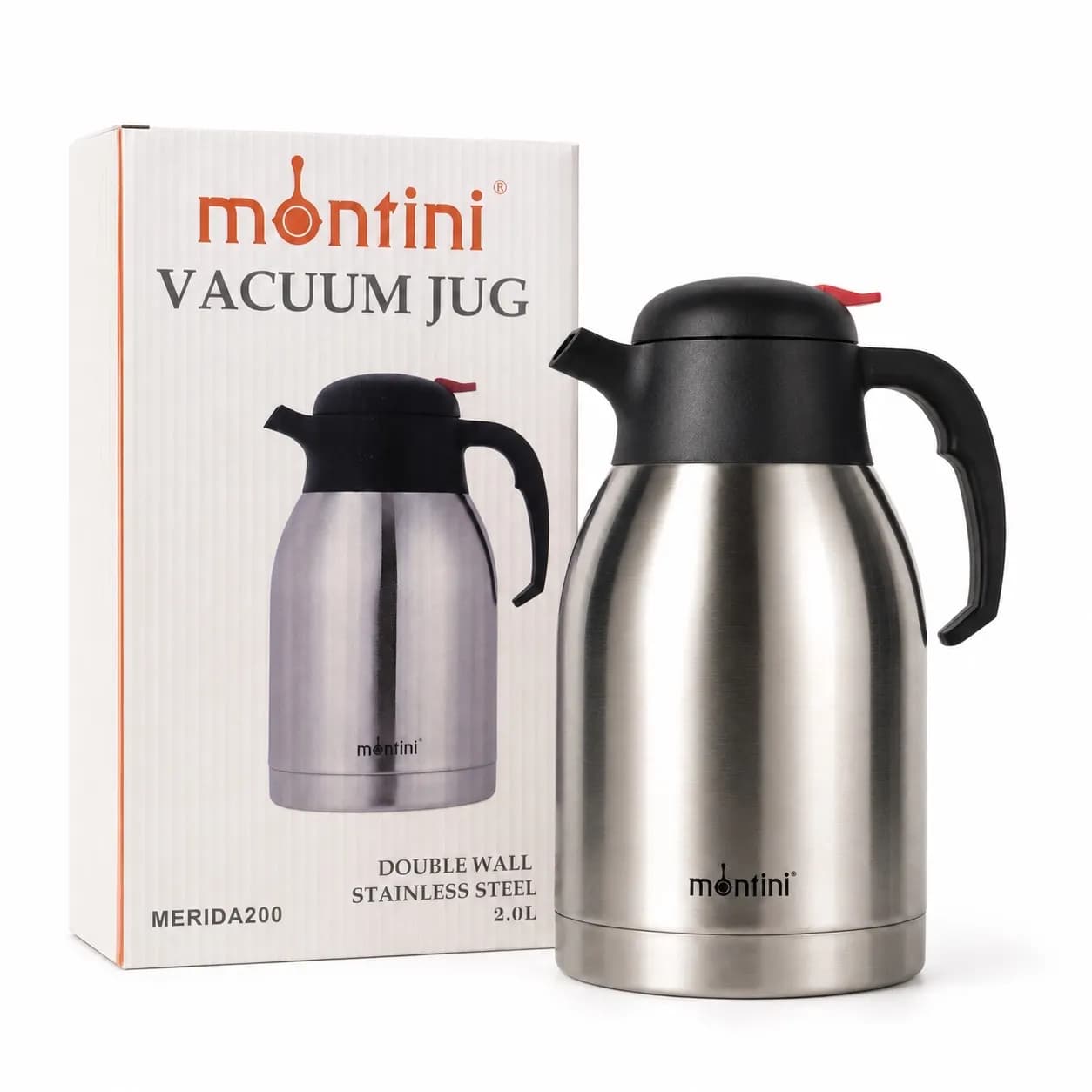 فلاسک استیل مونتینی مدل MERIDA200 ظرفیت 2 لیتر — تصویر ۳
