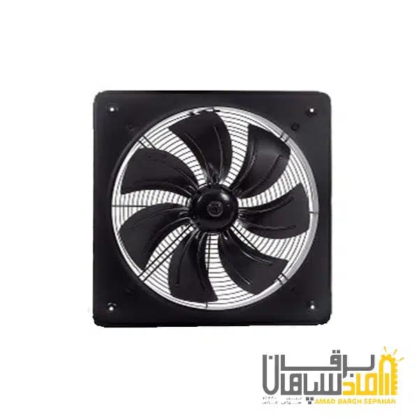 هواکش ایلکای هفت پر فلزی (باقاب) دمنده IP54 مدل 35 سانت VIK-35A6S
