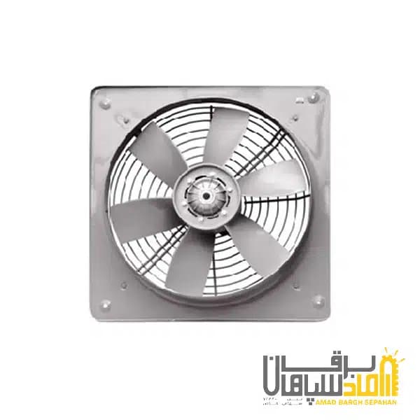 هواکش صنعتی ایلکا با پروانه پلاستیکی دمنده IP54 مدل 50 سانت VIE-50A4S