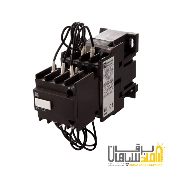 کنتاکتور خازنی PKC پرتوخازن ، 12.5 کیلووار 220VAC